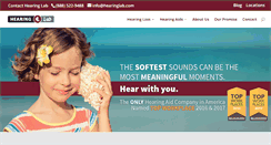 Desktop Screenshot of hearinglab.com